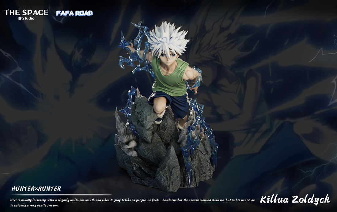 Hunter x Hunter The Space Studio Killua Zoldyck Resin Statue