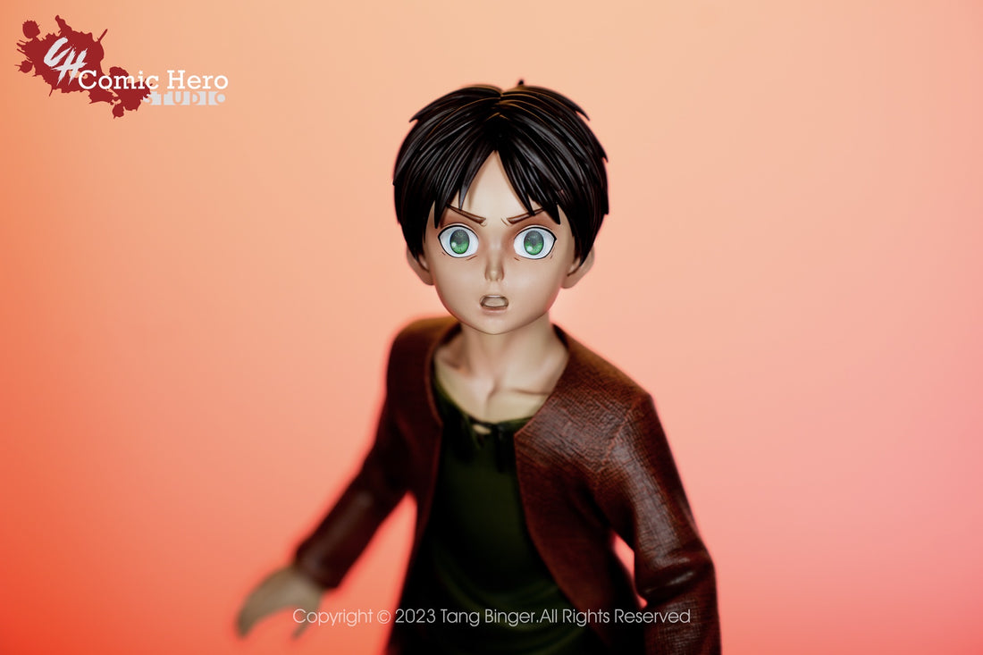 Attack on Titan Comic Hero Studio Scared Kid Eren