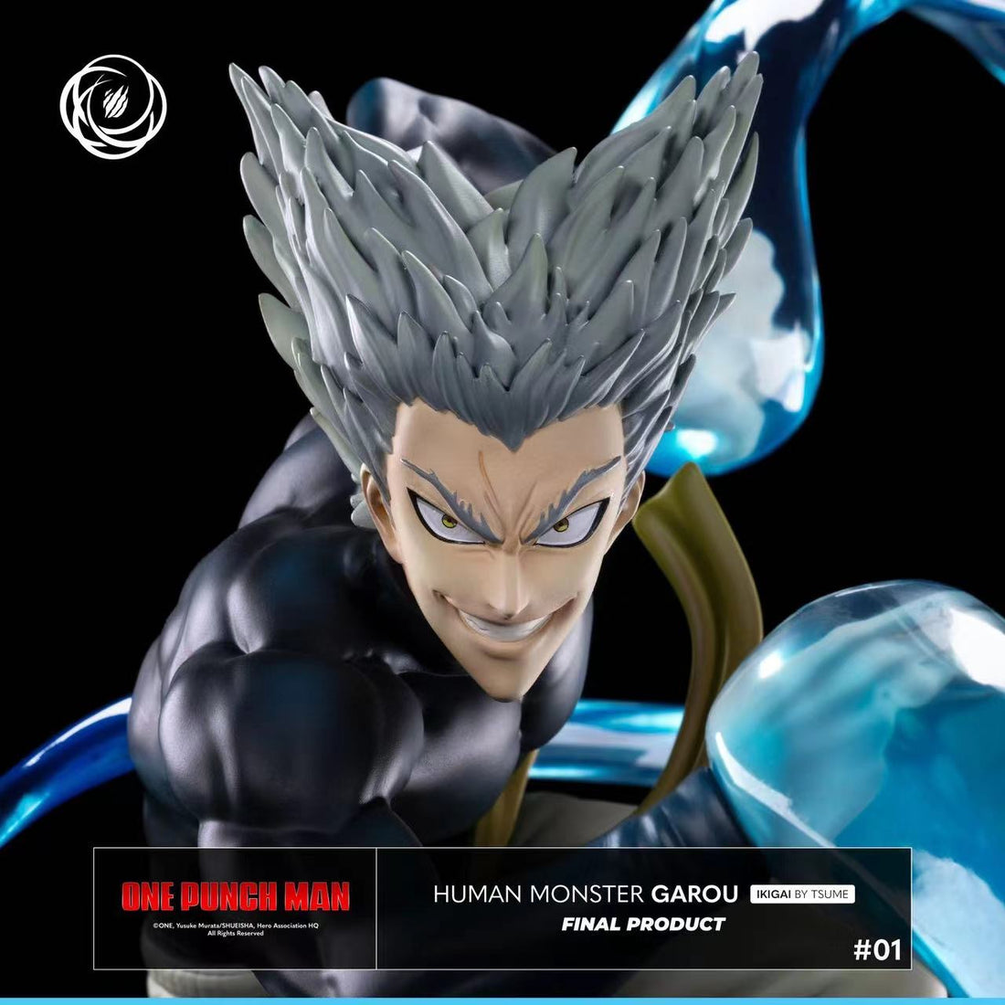 One Punch Man Tsume Art Human Monster Garou Ikigai Licensed Resin Statue