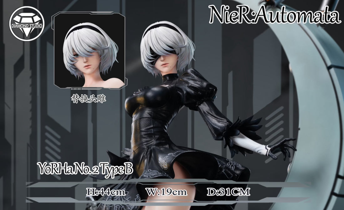 Nier Automata Diamond Studio 2B Resin Statue [PRE-ORDER]