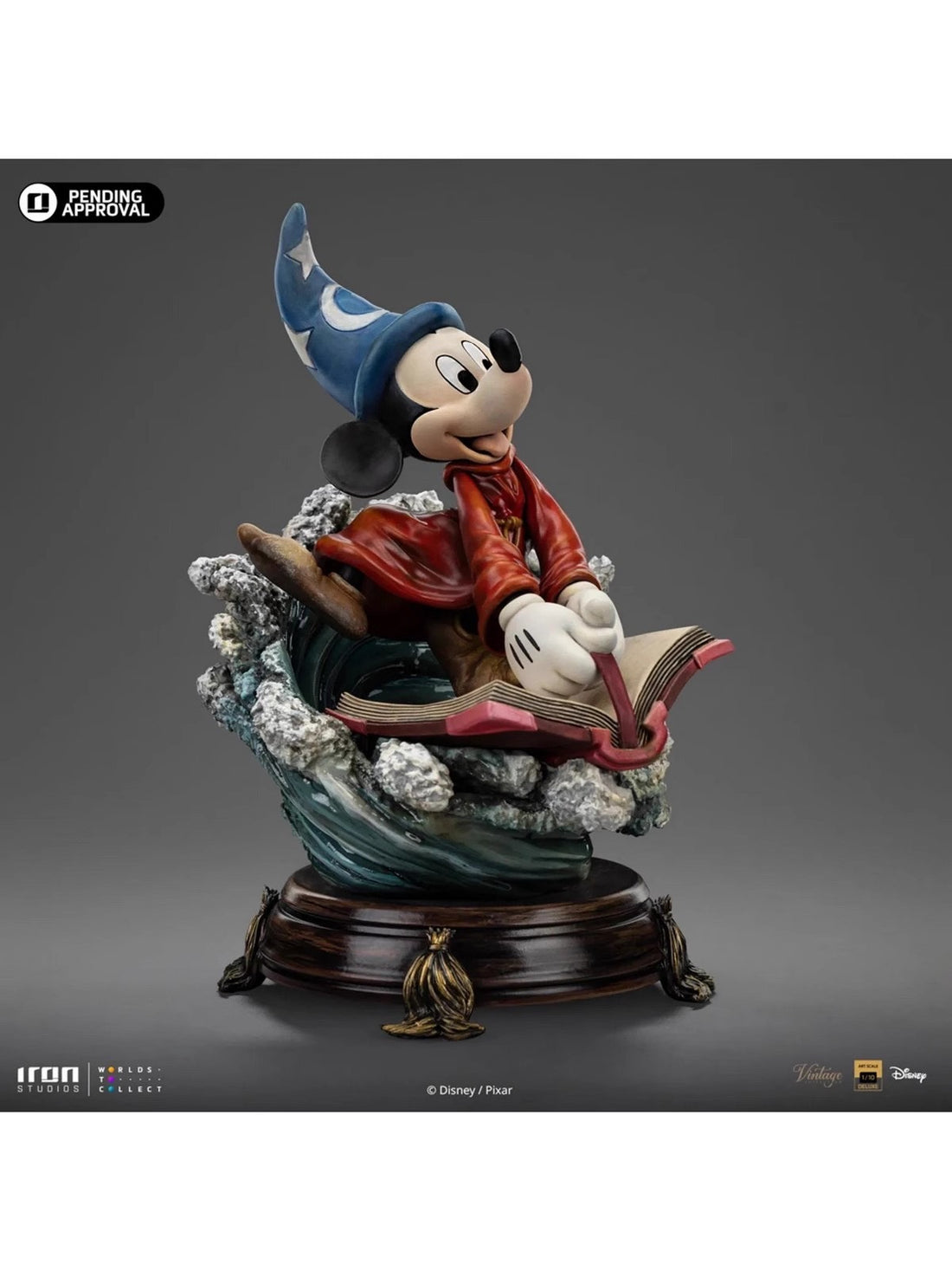 Disney Iron Studio Mickey Vintage Licensed Statue