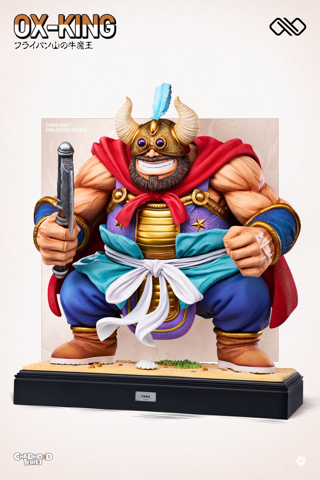 Dragon Ball Infinite Studio Ox King Chichi Father Resin Statue