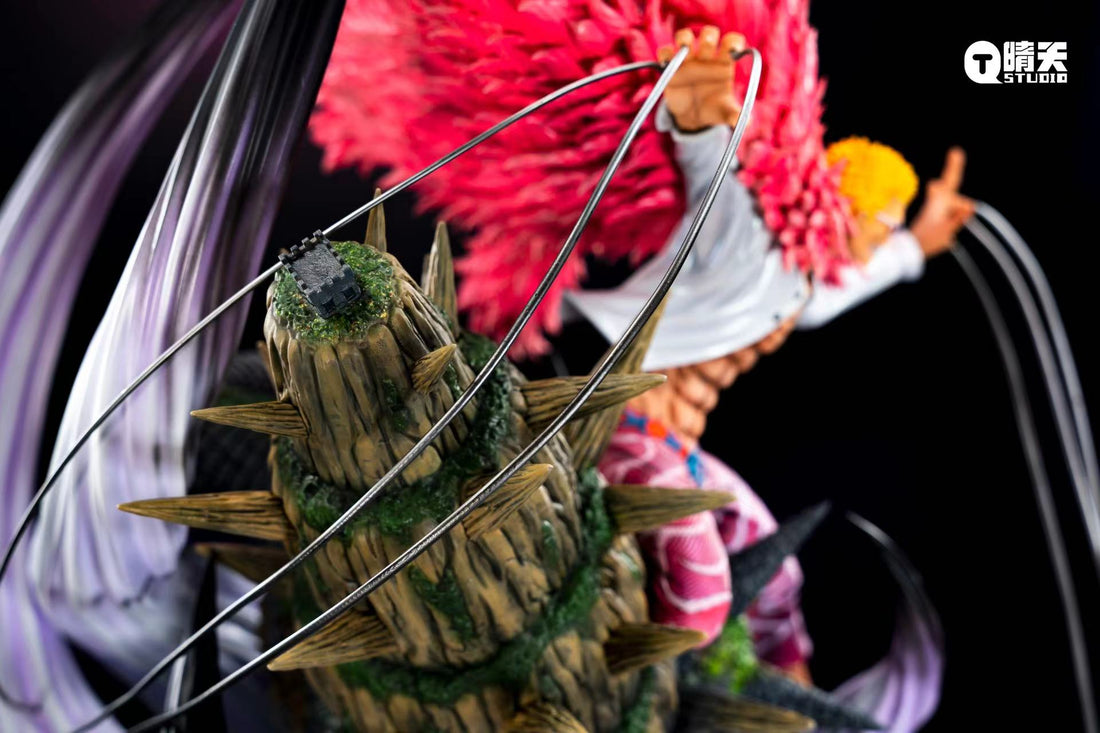 One Piece Qingtian Studio Oka Shichibukai Donquixote Doflamingo Resin Statue