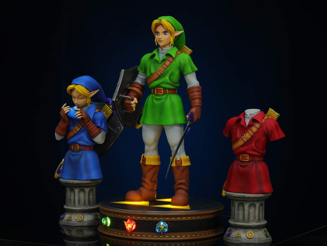 The Legends Of Zelda Kintsukuroi Creations Adult Link OOT Resin Statue