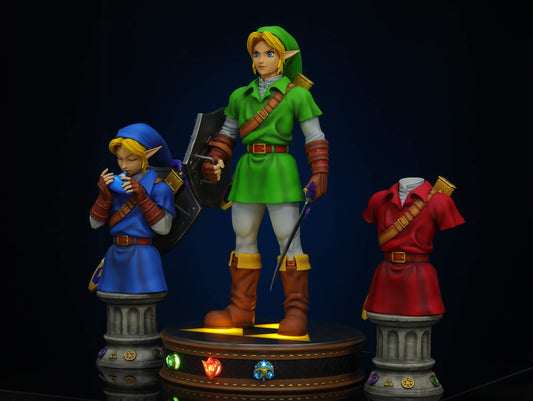 The Legends Of Zelda Kintsukuroi Creations Adult Link OOT Resin Statue - China Stock