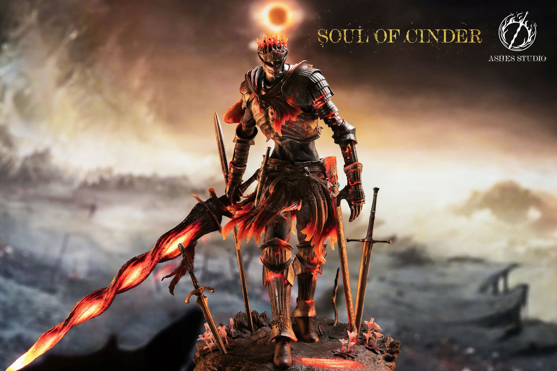 Dark Soul III Ashes Studio Souls of Cinder Resin Statue