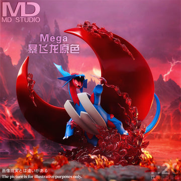 Pokemon MD Studio Mega Salamence Resin Statue [PRE-ORDER]