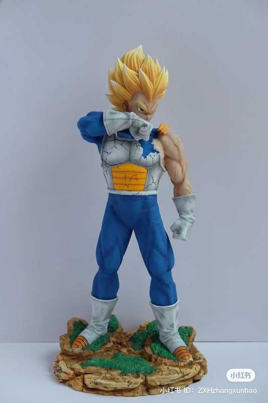 Dragon Ball Trex Studio Vegeta Super Saiyan Resin Statue - China Stock