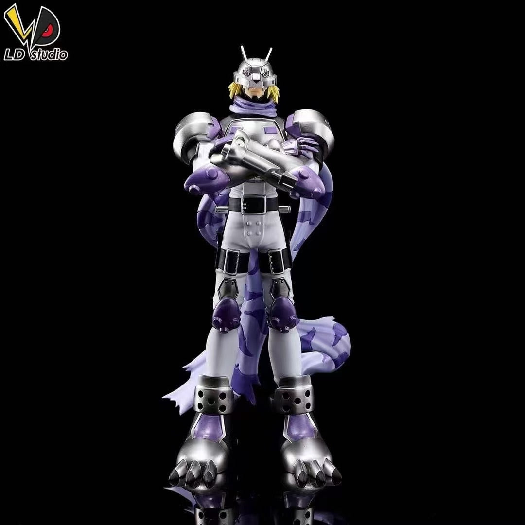 Digimon LD Studio Wolfmon x Blitzmon Resin Statue [PRE-ORDER]