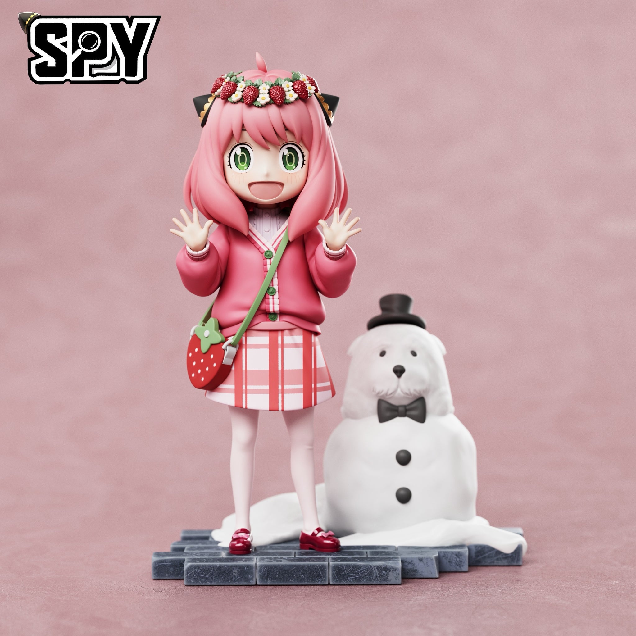 Spy x Family SPY Studio Strawberry Girl Anya Forger Resin Statue [PRE-ORDER]