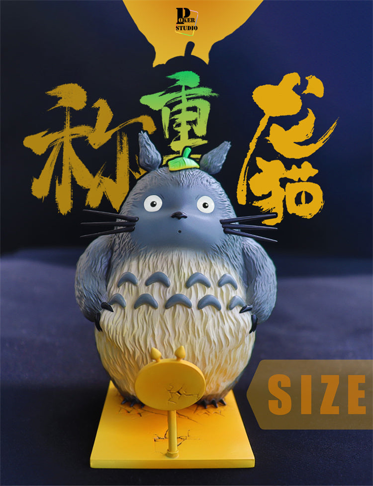 My Neighbor Totoro Poker Studio Weighing Totoro Resin Statue [PRE-ORDER]