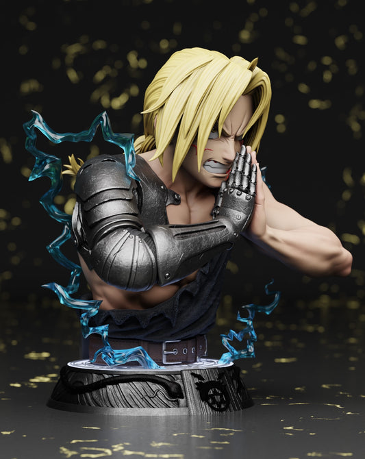 Fullmetal Alchemist Zenkai Studio Edward Elric Lifesize Bust Resin Statue [PRE-ORDER]