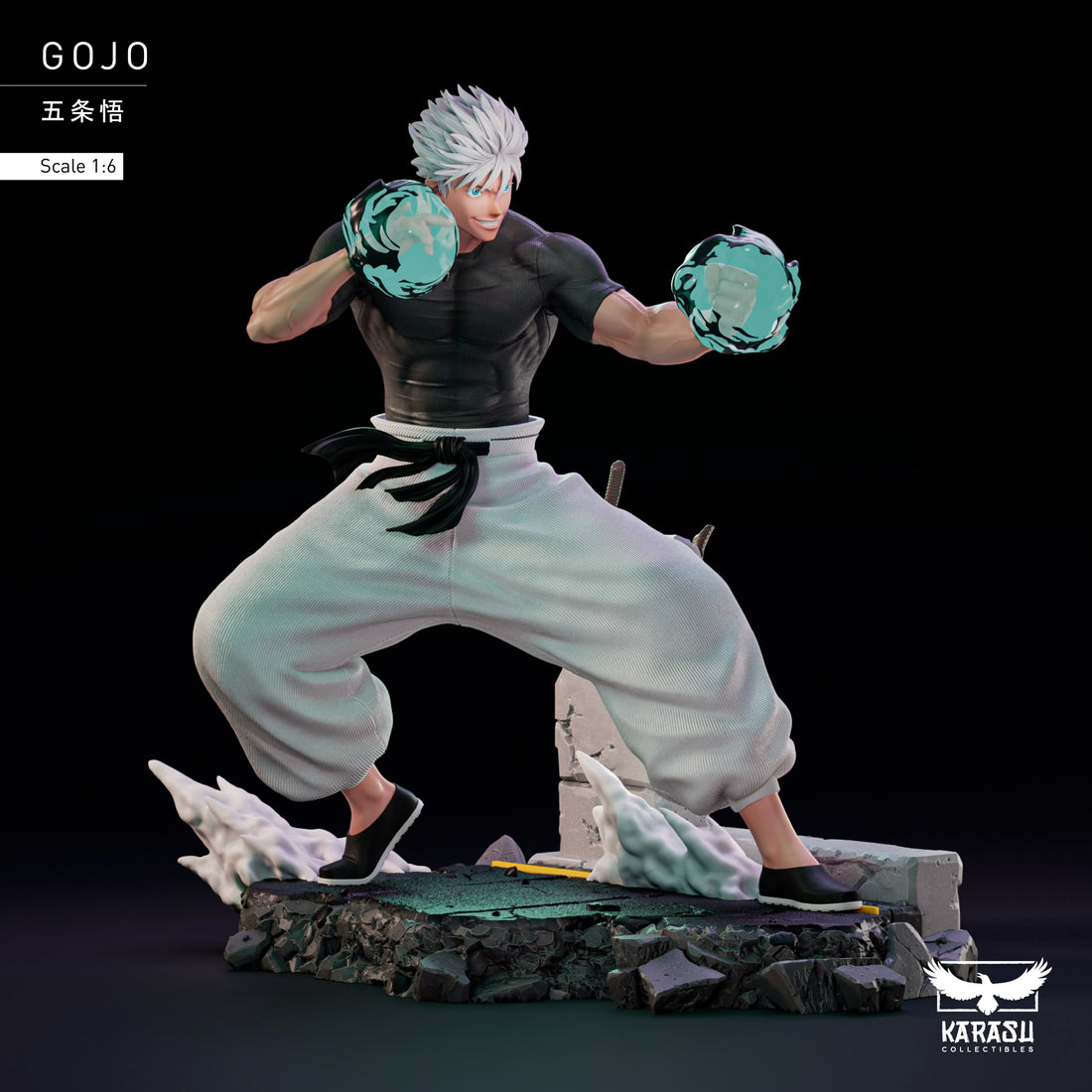 Jujutsu Kaisen Karasu Collectibles Satoru Gojo Resin Statue