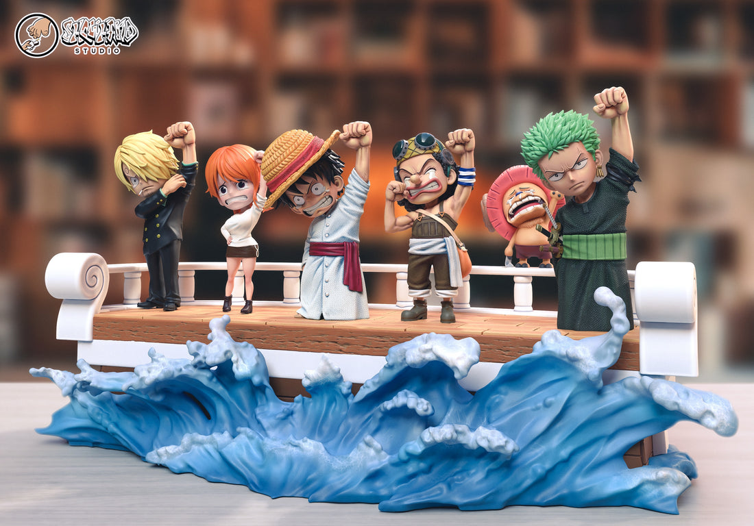 One Piece Showhand Studio Straw Hat Pirates Resin Statue