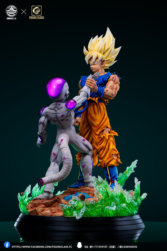 Dragon Ball Figure Class x Oracle Studio Goku VS Freezer Resin Statue - Preorder