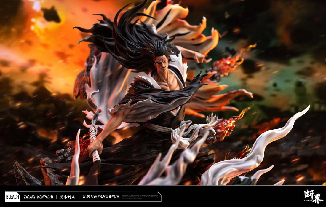 Bleach DuanJie Studio Kenpachi Zaraki Resin Statue