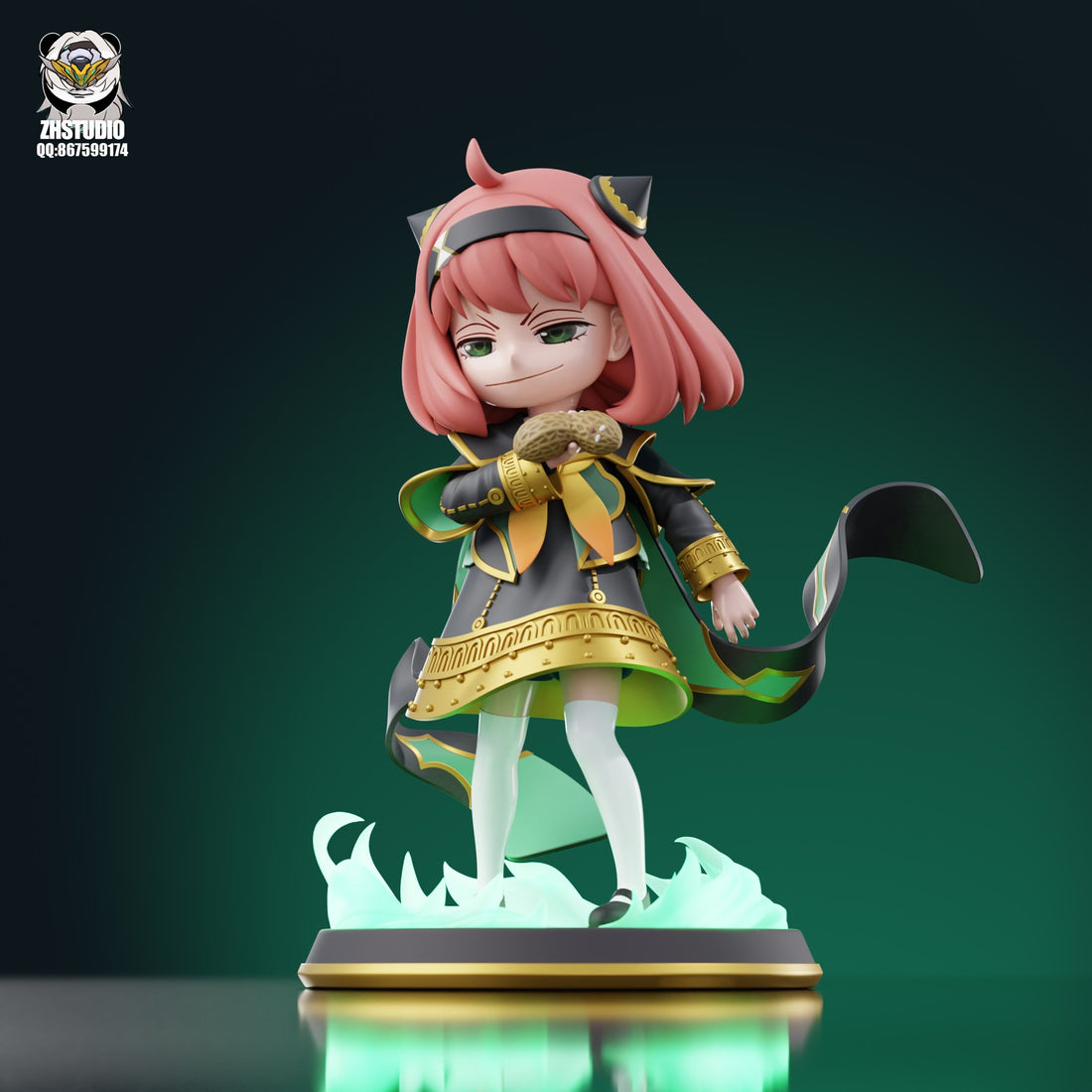 Spy x Family ZH Studio Peanut Knight Anya Forger cos Firefly Resin Statue