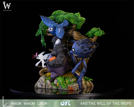 Ori and the Will of the Wisps Wake Studio Ori x Naru x Ku x Moki x Gumo Resin Statue [PRE-ORDER]