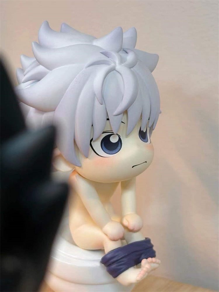 Hunter x Hunter Mini Studio Toilet Little Killua Resin Statue