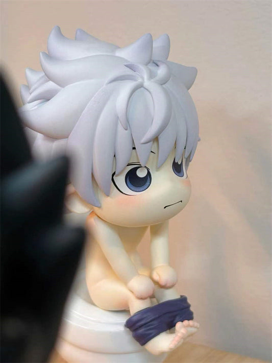 Hunter x Hunter Mini Studio Toilet Little Killua Resin Statue [PRE-ORDER]