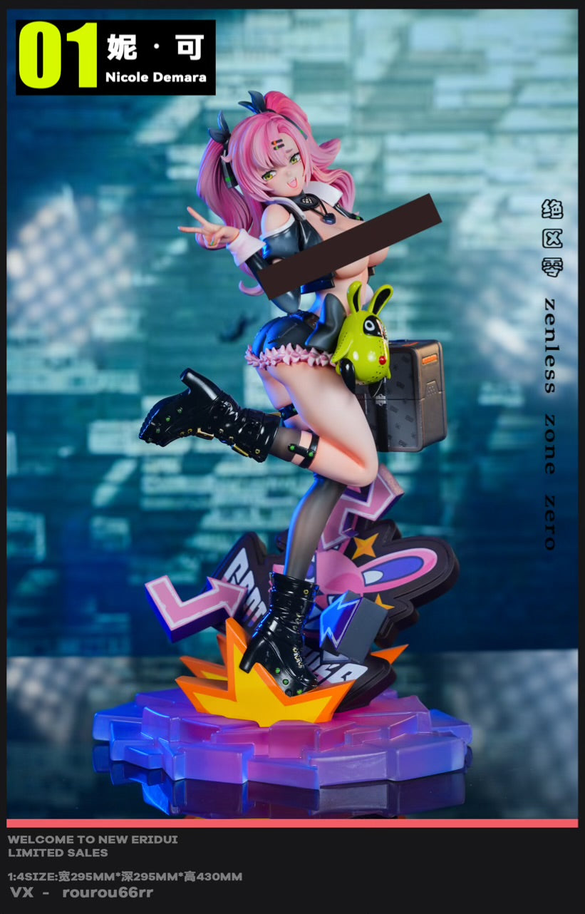 Zenless Zone Zero Face Studio Nicole Demara Resin Statue