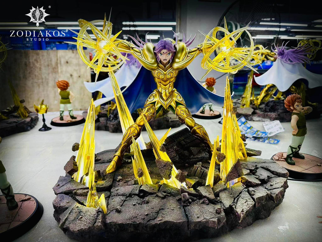 Saint Seiya Zodiakos Studio Mu Aries Licensed Resin Statue