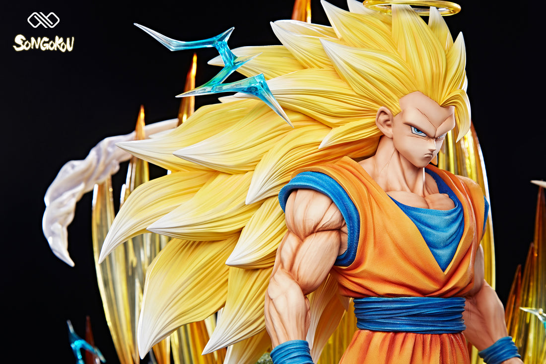 Dragon Ball Infinite Studio Son Goku SSJ3 Resin Statue