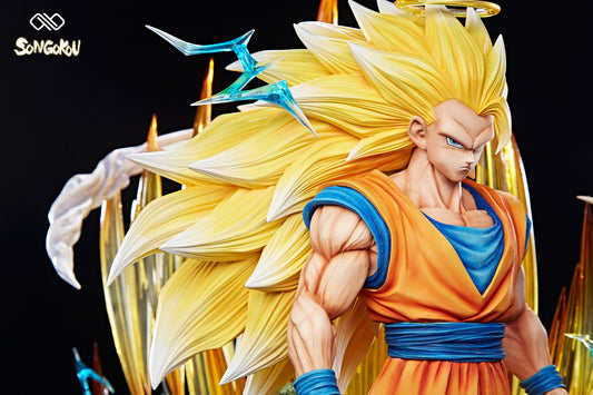 Dragon Ball Infinite Studio Son Goku SSJ3 Resin Statue - Preorder