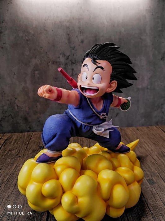 Dragon Ball Figure Class Kid Goku on Nimbus Resin Statue - Europe Stock
