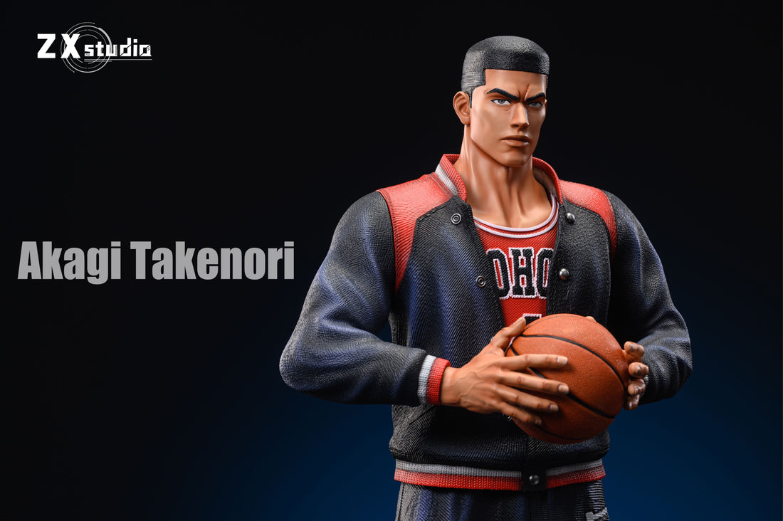 Slam Dunk ZX Studio Five Tigers 2.0 Akagi Takenori Resin Statue