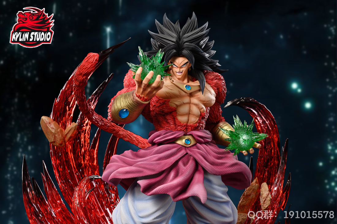 Dragon Ball Kylin Studio Broly SSJ4 Resin Statue