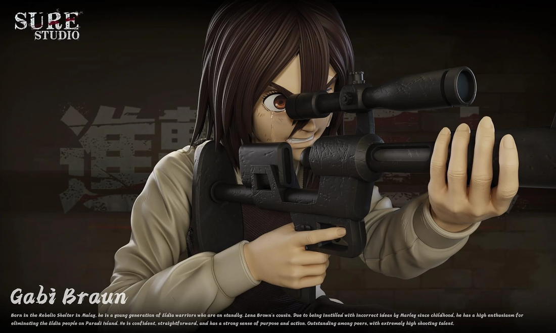 Attack on Titan Sure Studio Gabi Resin Statue