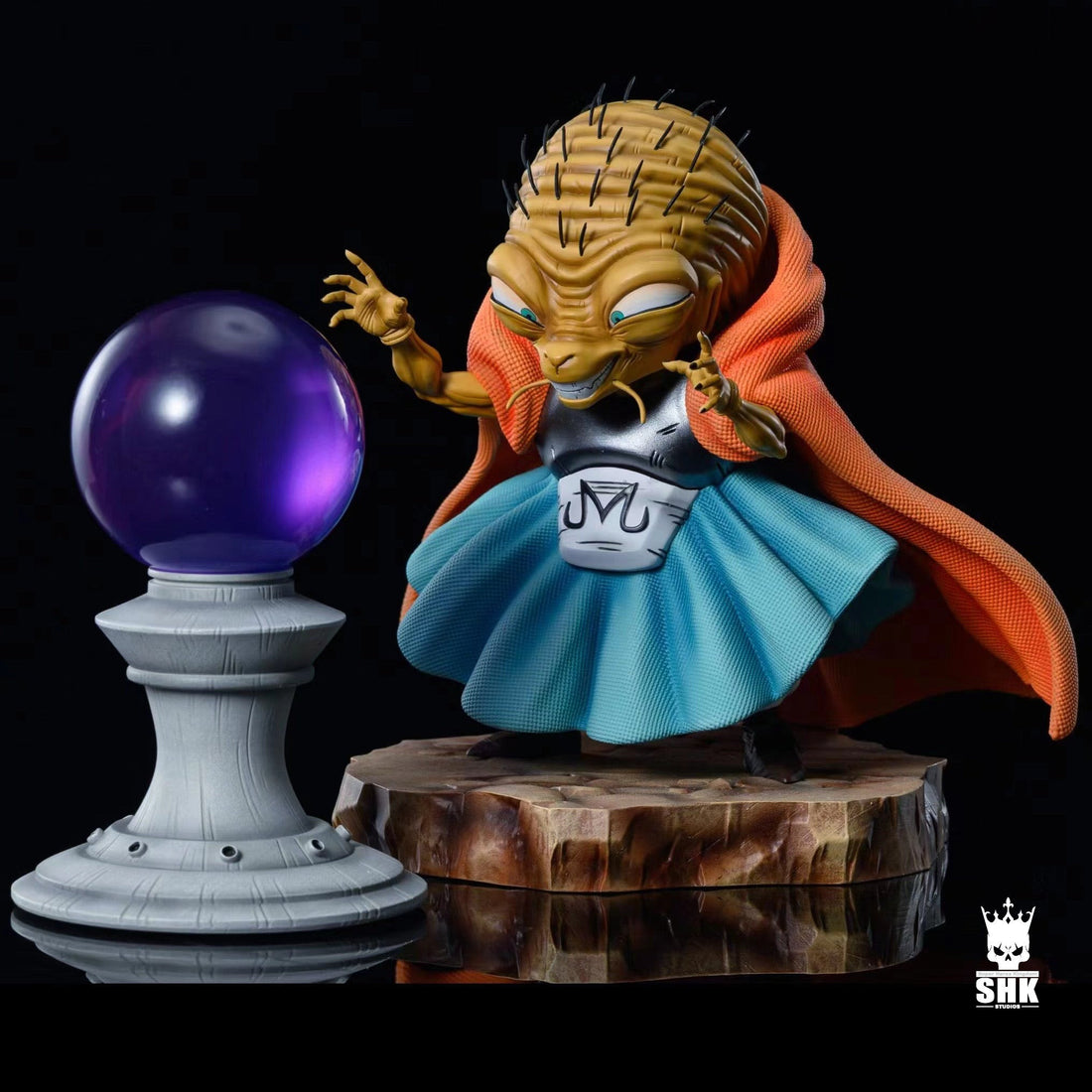 Dragon Ball SHK Studio Majin Vegeta and Babidi Resin Statue