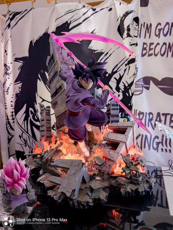 Dragon Ball UK Studio Black Goku Super Saiyan Rose Resin Statue