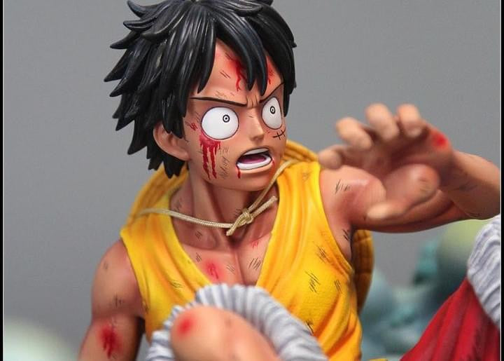 One Piece YUME x MRC Studios The Death of Ace Resin Statue