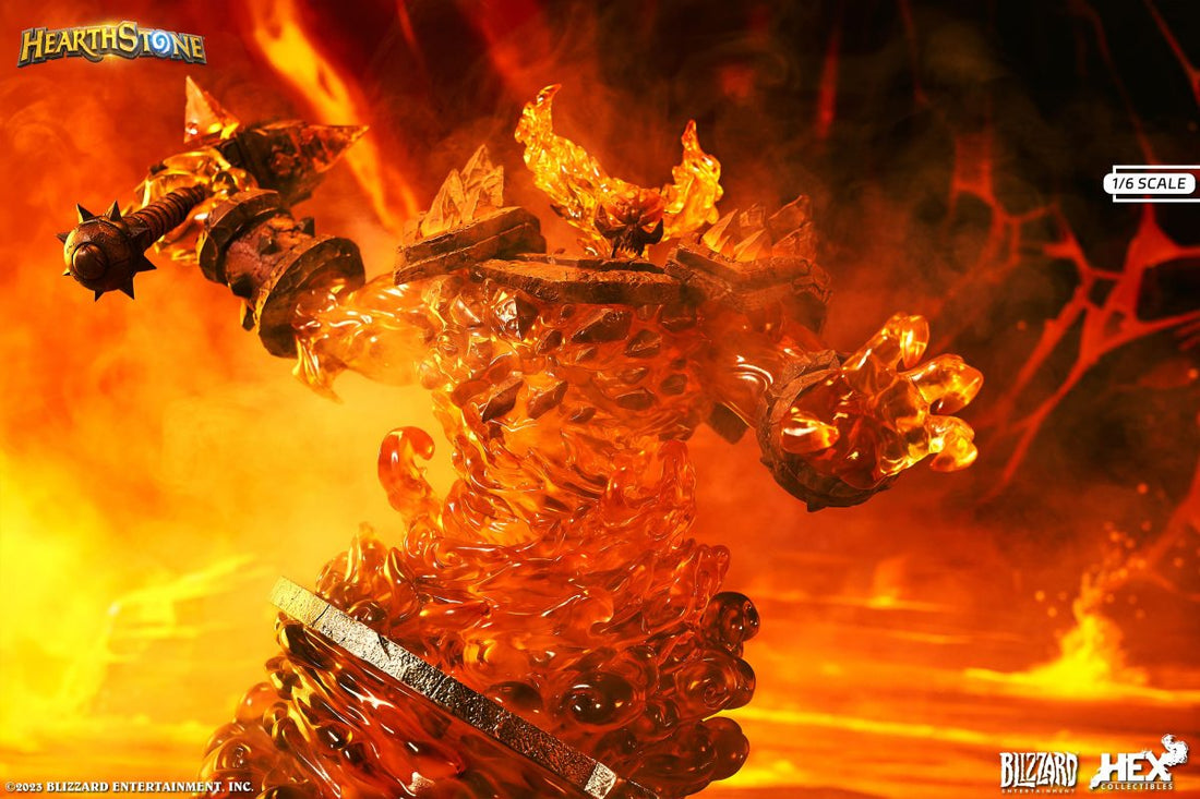 HearthStone Heroes of Warcraft HEX Collectibles Ragnaros the Firelord Licensed Resin Statue