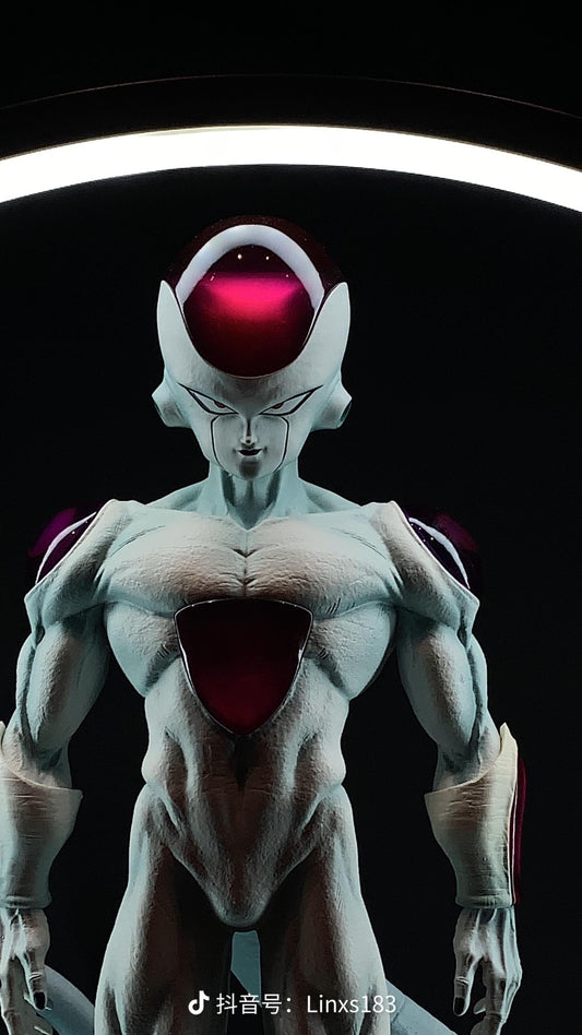 Dragon Ball White Hole Studio Freeza 4th Form Resin Statue [CHINA STOCK]