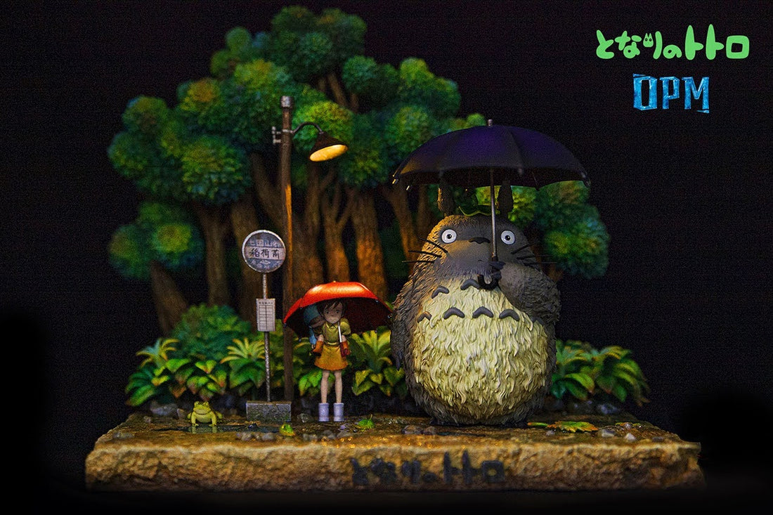 My Neighbour Totoro OPM Studio Totoro Scene Resin Statue