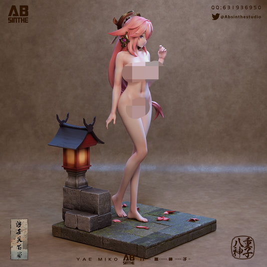 Genshin Impact ABsinthe Studio Yae Miko Resin Statue - Preorder