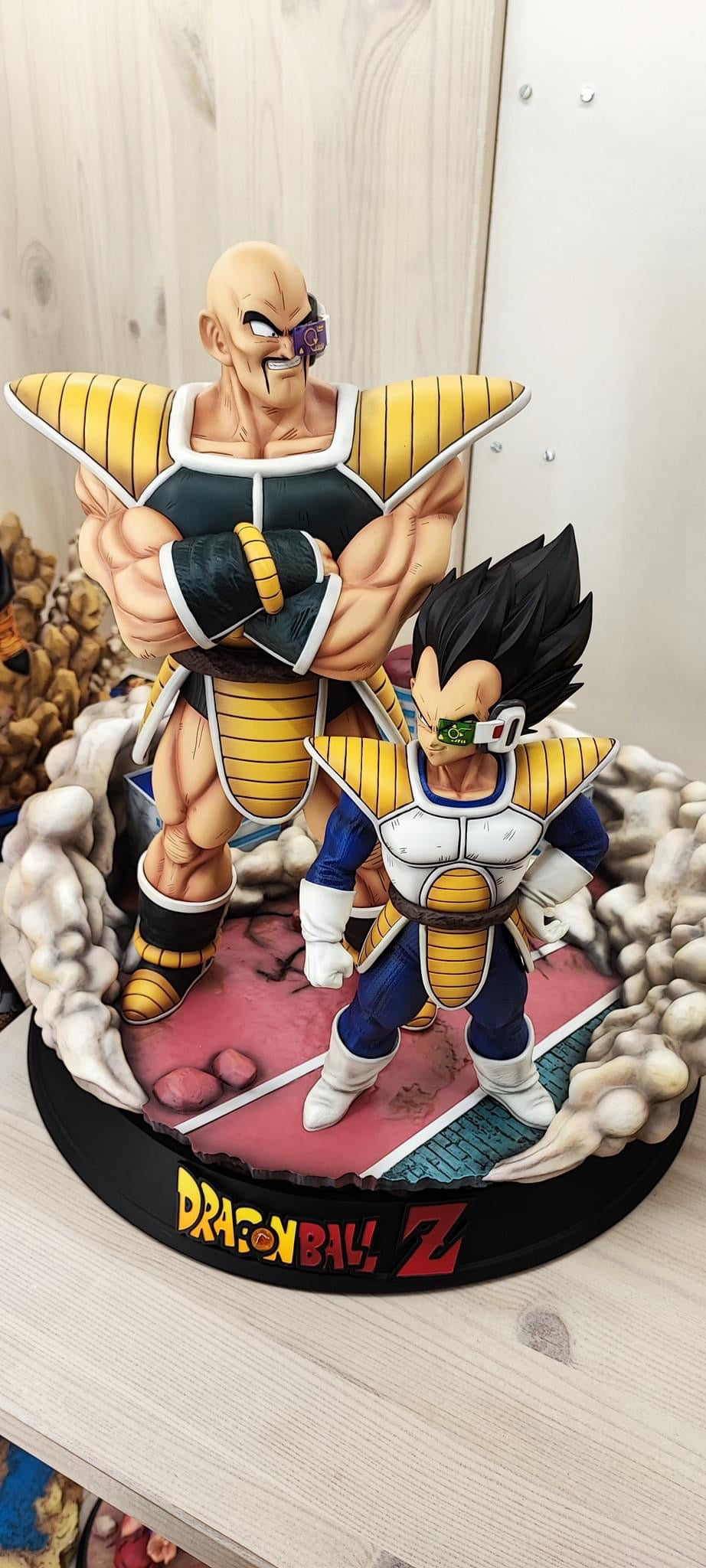 Dragon Ball Shogun Studio Vegeta and Nappa Arrival on Earth Resin Statue