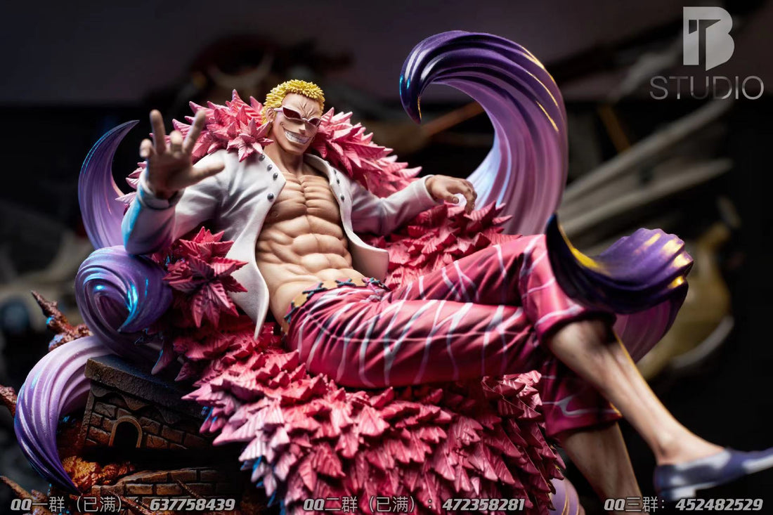 One Piece BT Studio Doflamingo Sitting Resin Statue