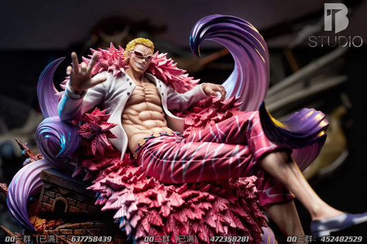 One Piece BT Studio Doflamingo Sitting Resin Statue - Preorder