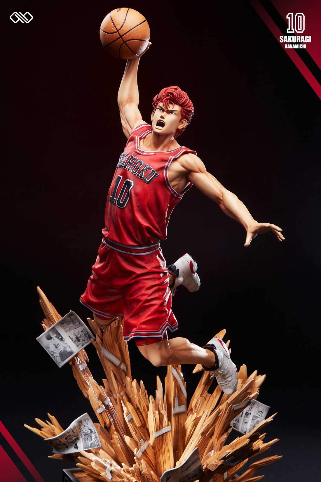 Slam Dunk Infinite Studio Sakuragi Hanamichi Resin Statue