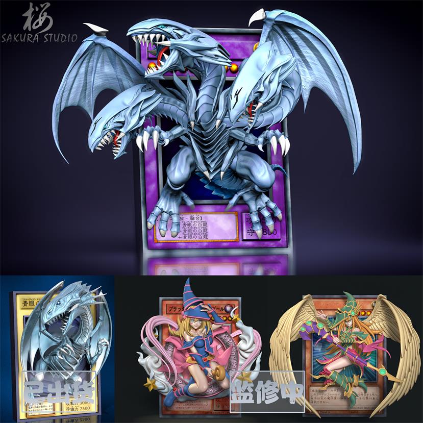 Yu-Gi-Oh! Sakura Studio Blue-Eyes Ultimate Dragon Resin Statue