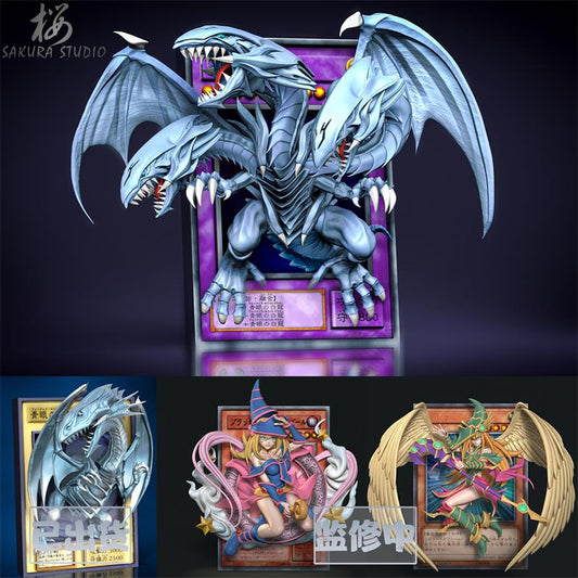 Yu-Gi-Oh! Sakura Studio Blue-Eyes Ultimate Dragon Resin Statue - China Stock