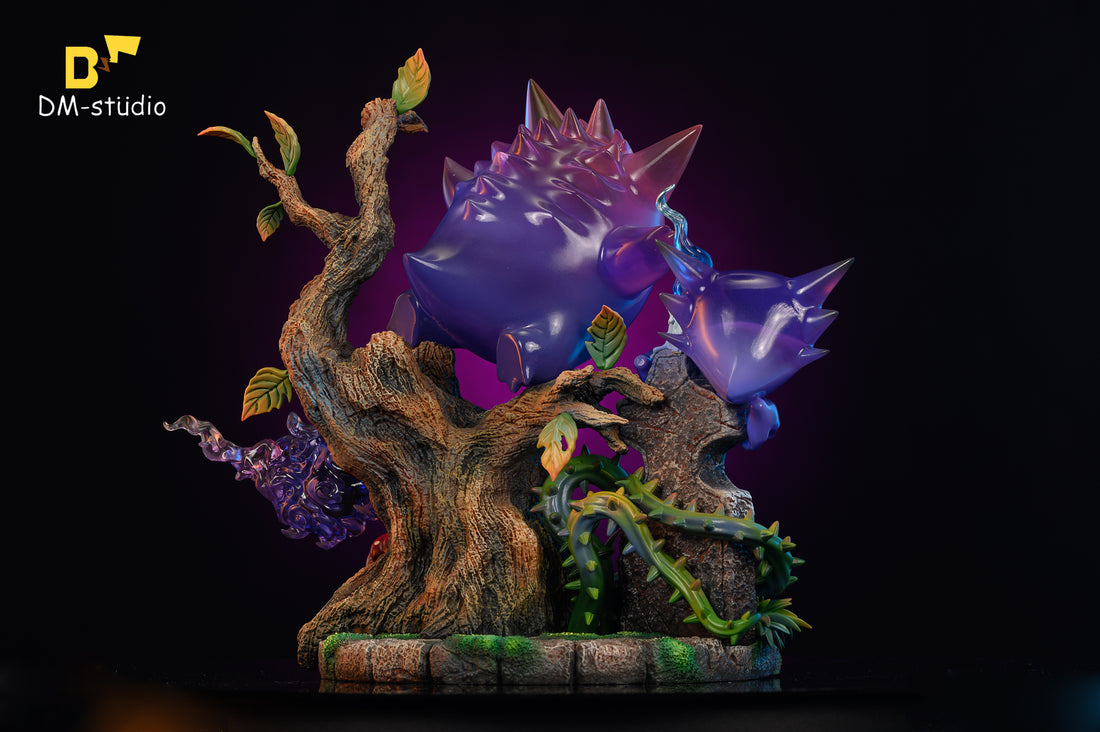 Pokémon DM Studio Gengar Family Resin Statue