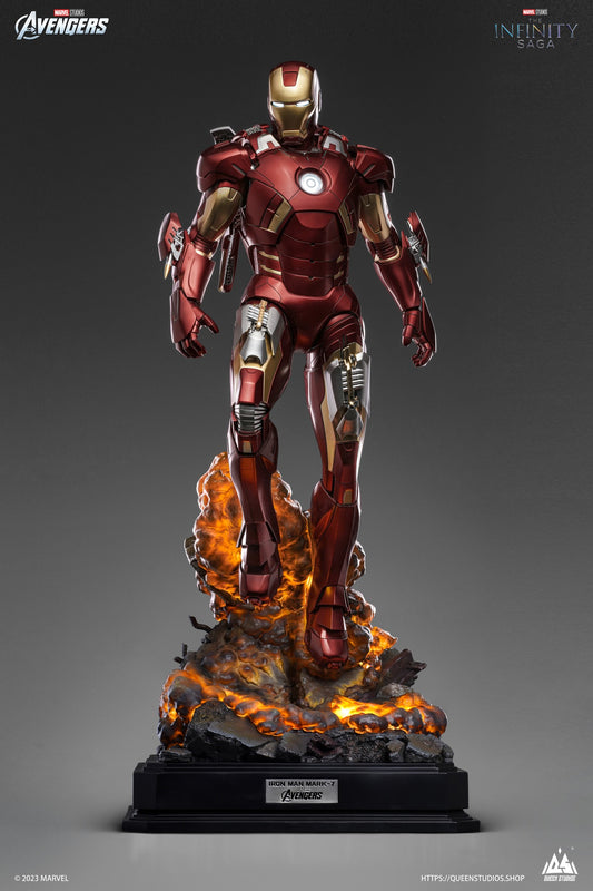 Marvel Queen Studios Iron Man Mark 7 Licensed Resin Statue - Preorder