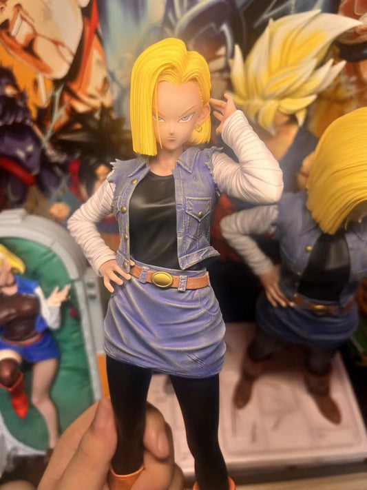 Dragon Ball CPR Studio Android 18 Resin Statue - China Stock