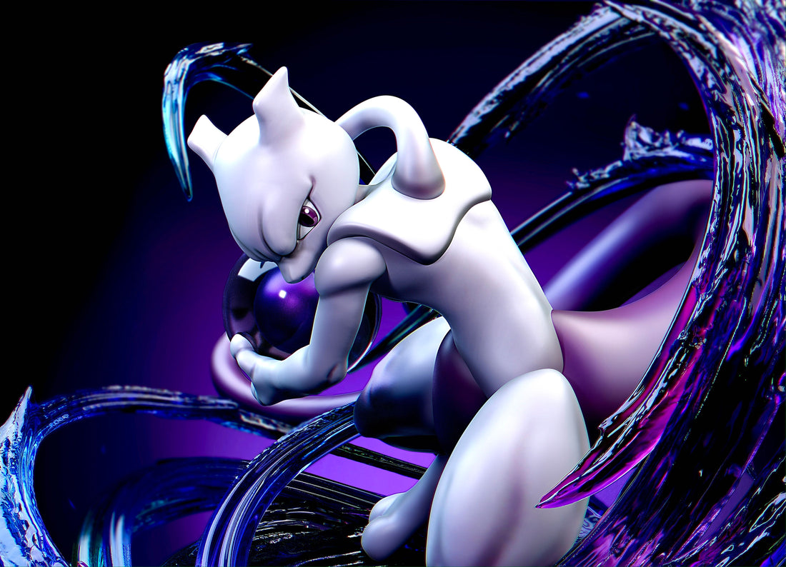 Pokémon Three Sheep Studio Mewtwo Resin Statue